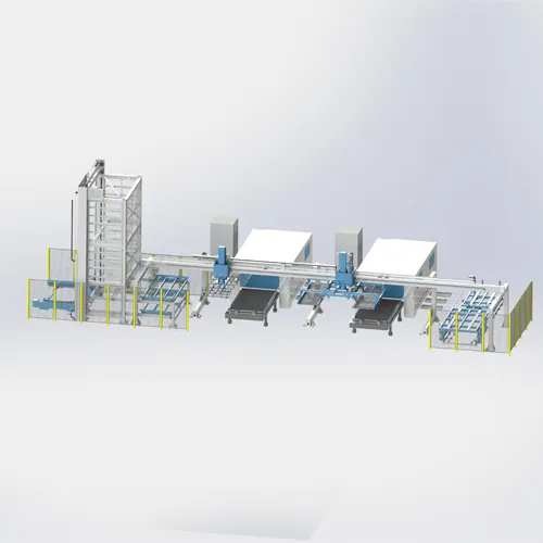 Laser Cutting Machine Automated Production Unit