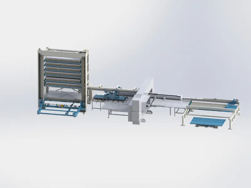 CNC Punch Press Automated Production Unit