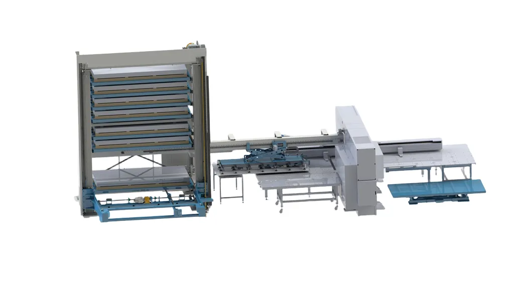 GP3015-01 Automated Punch Press Production Line with Intelligent Storage