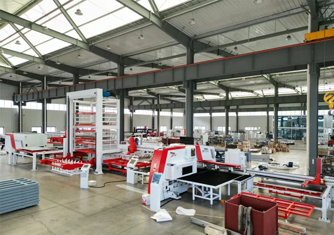 sheet metal production line