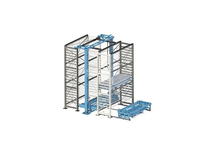 sheet metal storage tower