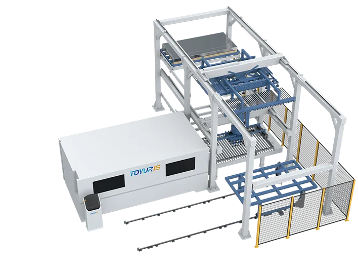 laser cutting sorting