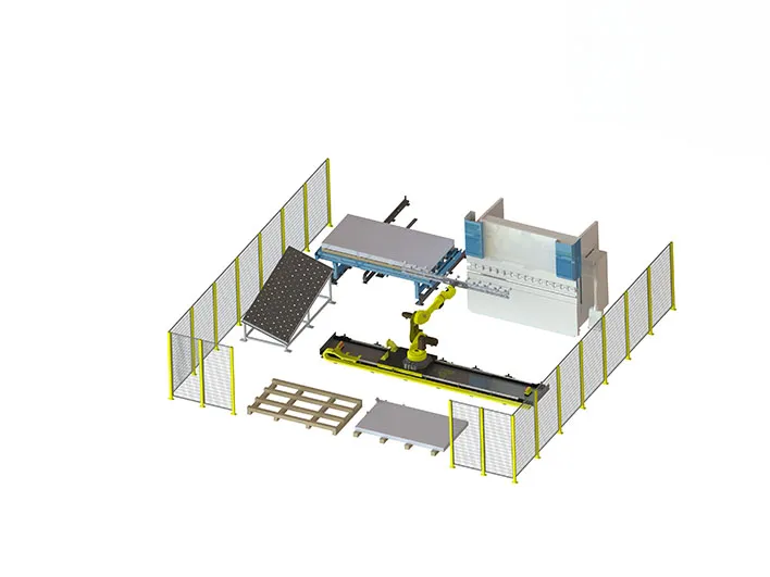 robotic press brake bending