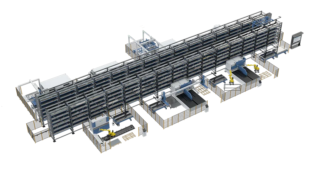 Smart Sheet Metal Production Line Solution